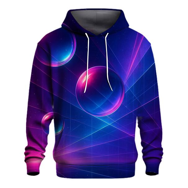 Neon Meridian heavyweight hoodies