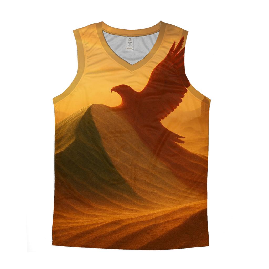 Mexico Desert Silhouette stylish racerback tanks