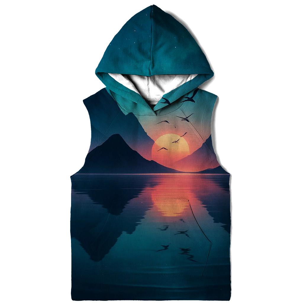 Celestial Ridge Glow custom hoodies