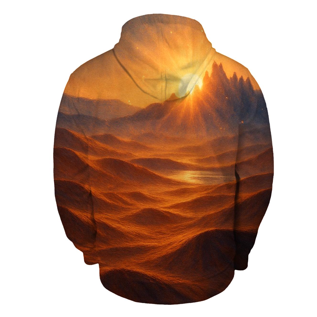 Aurora Dune Sunset premium hoodies