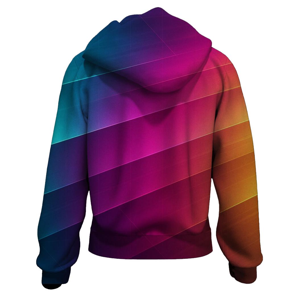 Chromatic Gridflow hoodie designs