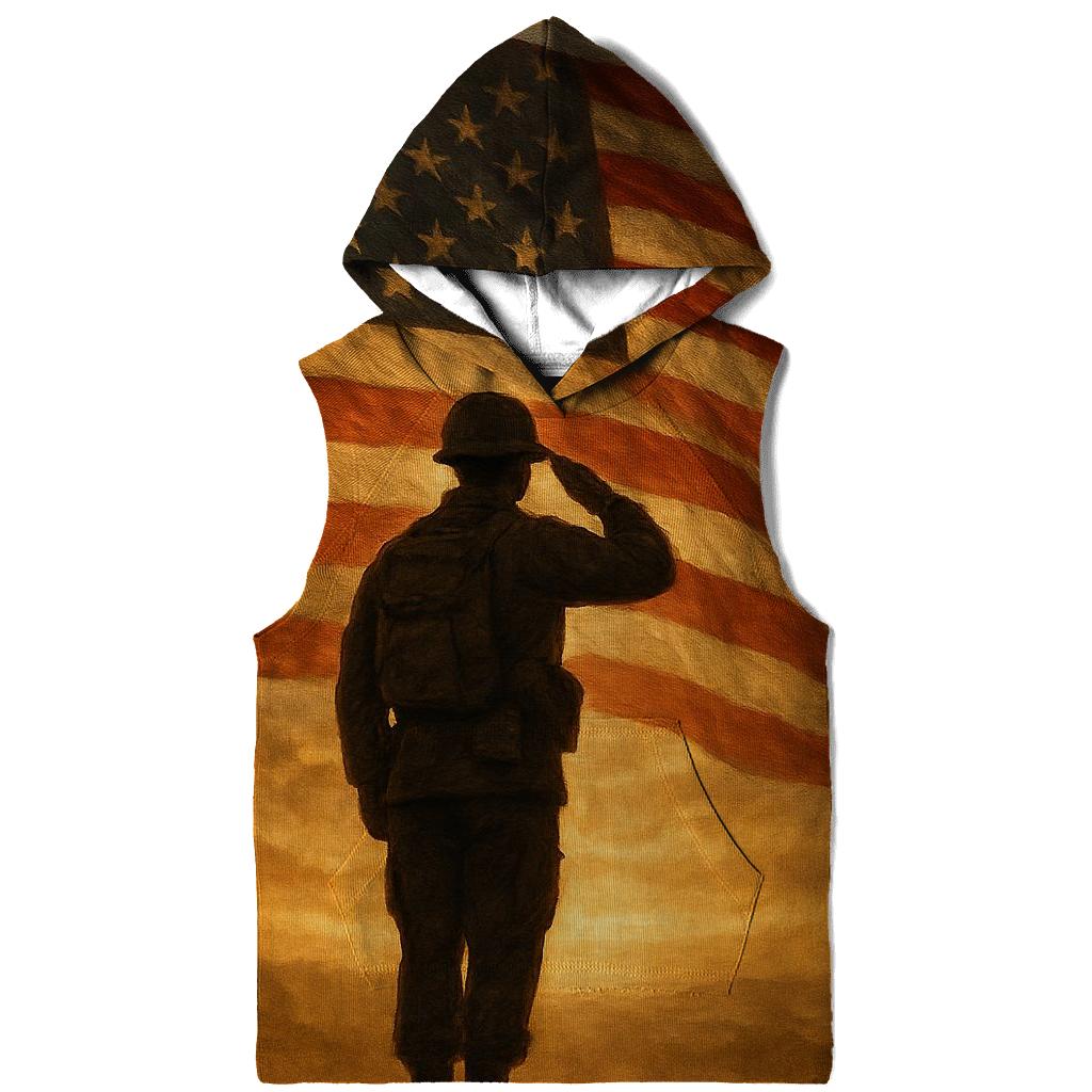 Dawn Sentinel Flag designer hoodies