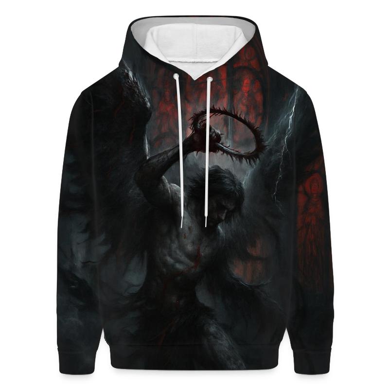 Vengeful Requiem Of The Fallen Angel zip-up hoodies