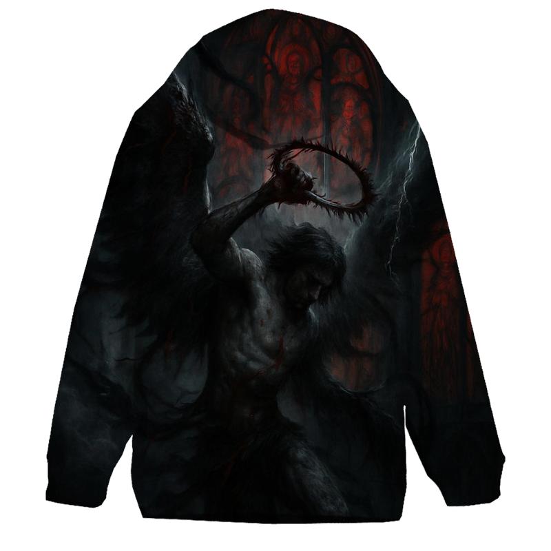 Vengeful Requiem Of The Fallen Angel zip-up hoodies