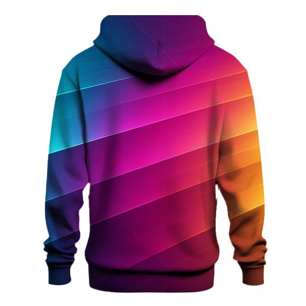 Chromatic Gridflow graphic hoodies