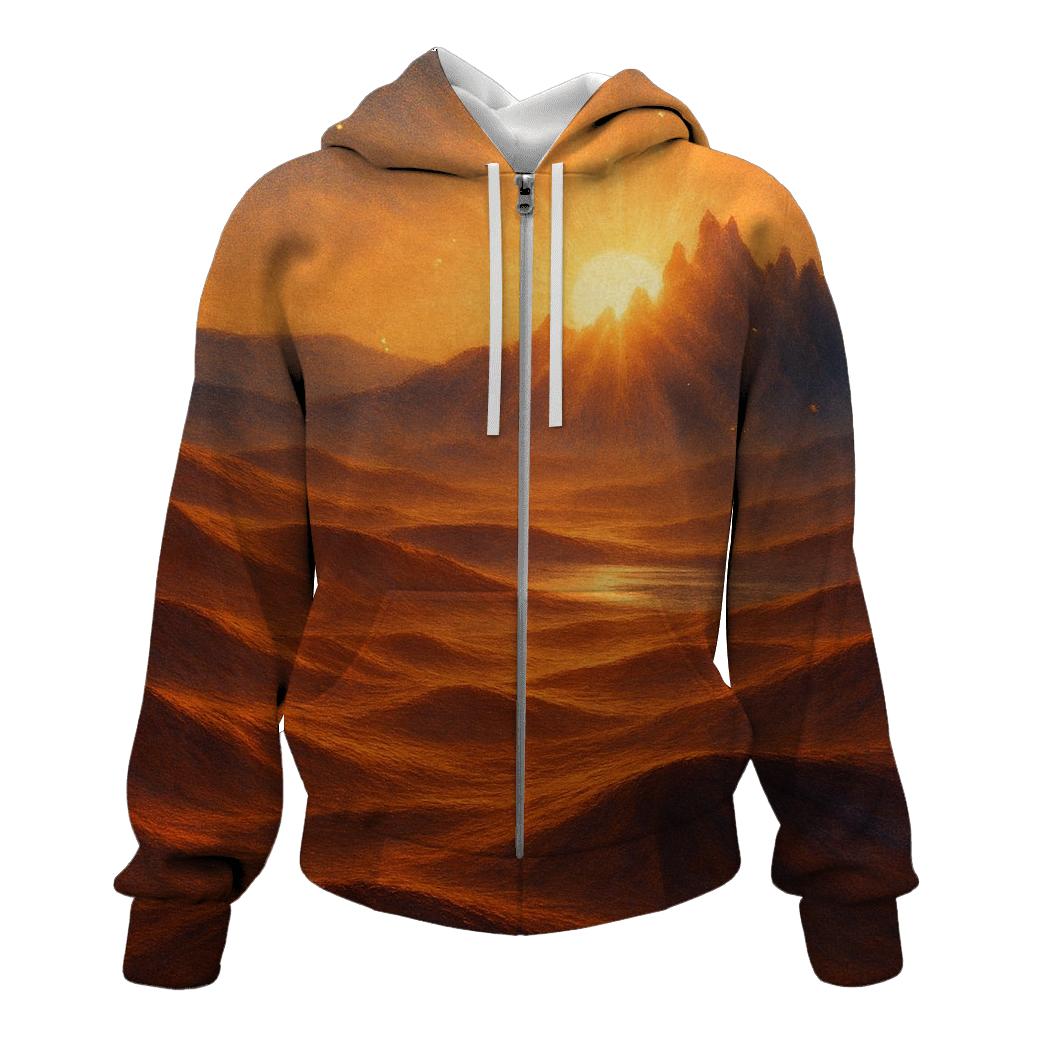 Aurora Dune Sunset hoodies fashion