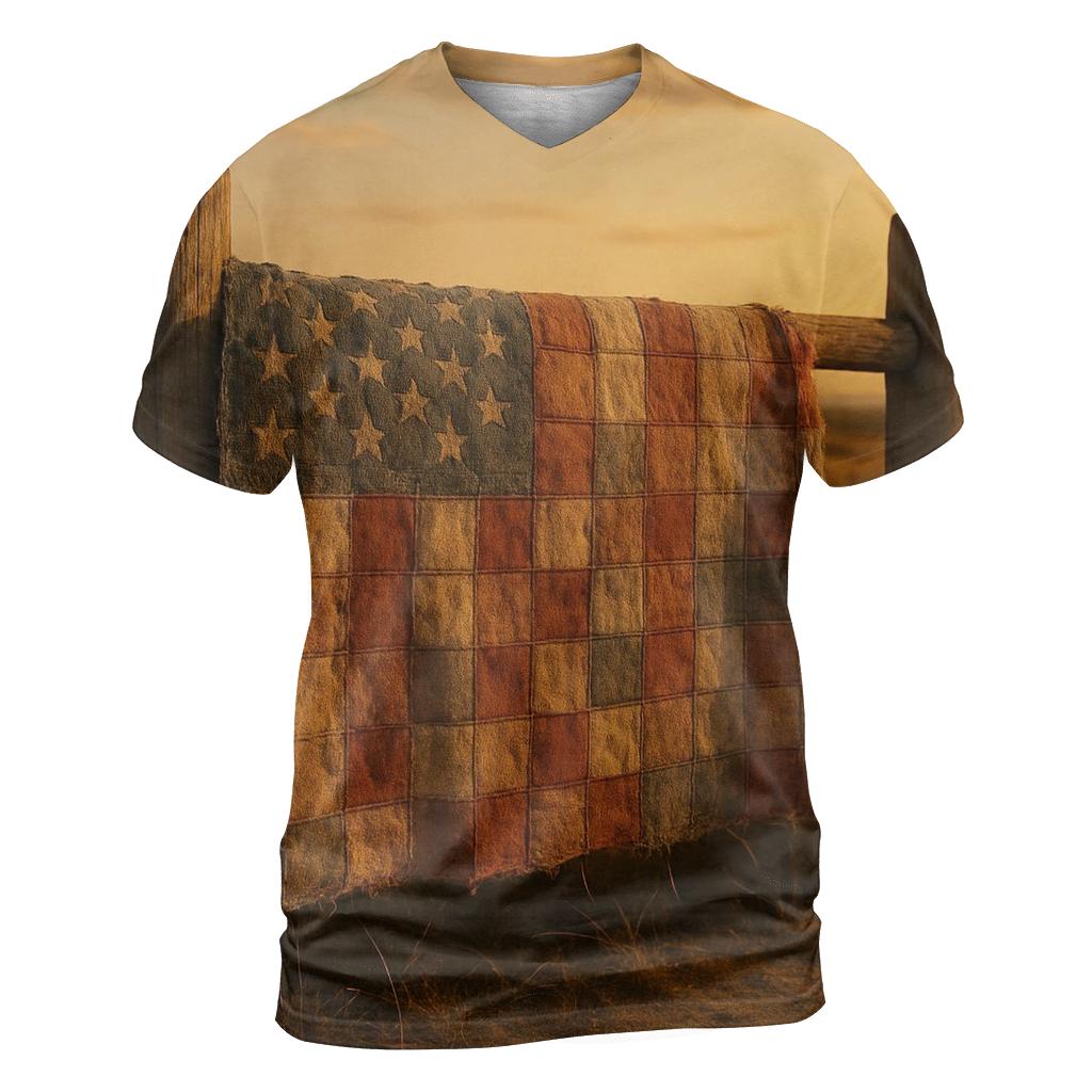 Rustic Frontier Quilt designer pattern shirts