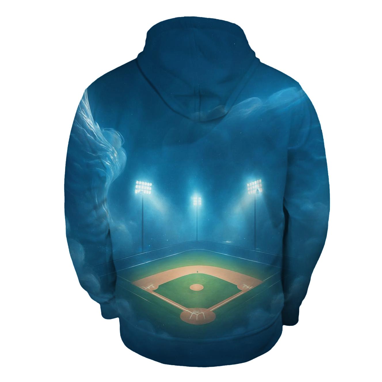 Sky Diamond Blue Jays zip-up hoodies