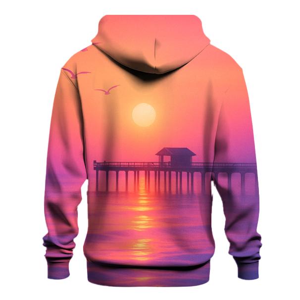 Neon Pier Reverie hoodie designs