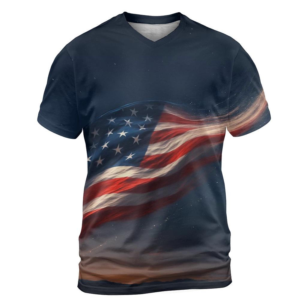 Stars In Motion Banner unique graphic print tees