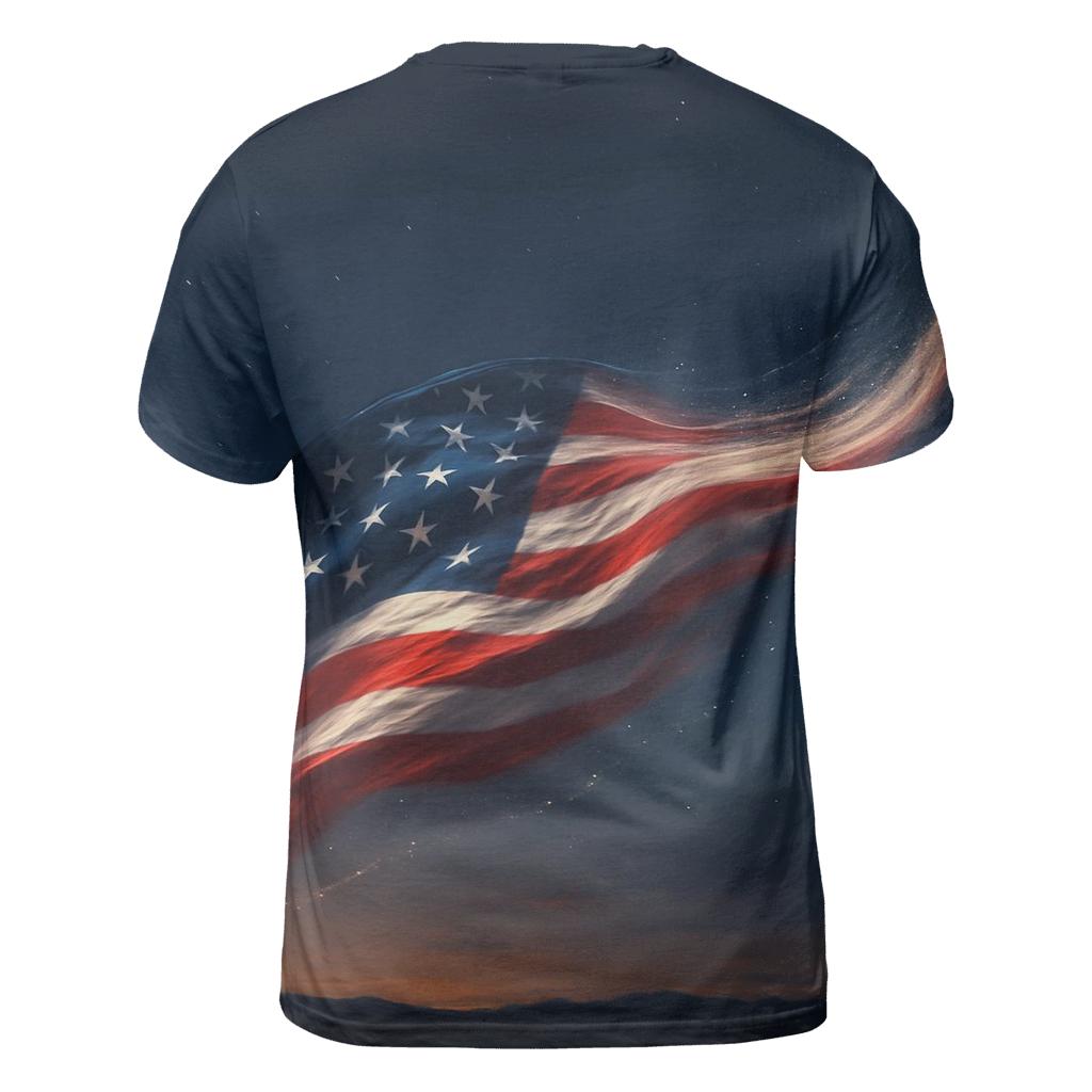 Stars In Motion Banner unique graphic print tees