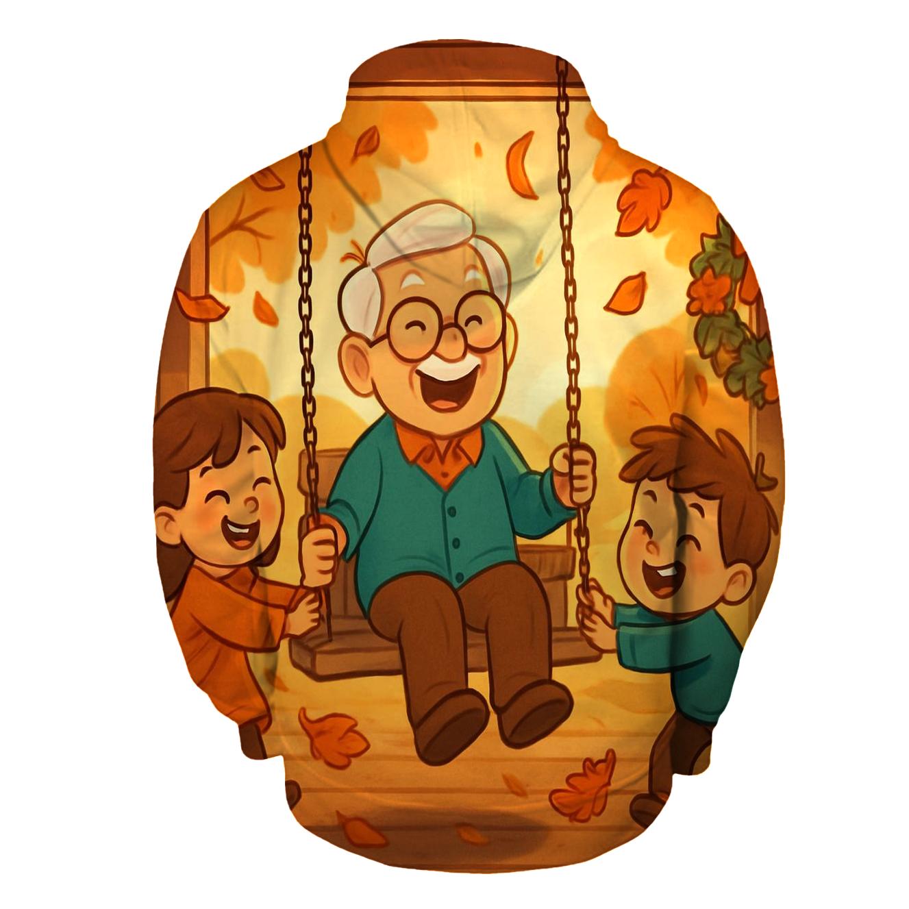 Sunlit Leaf Swing hoodie styles