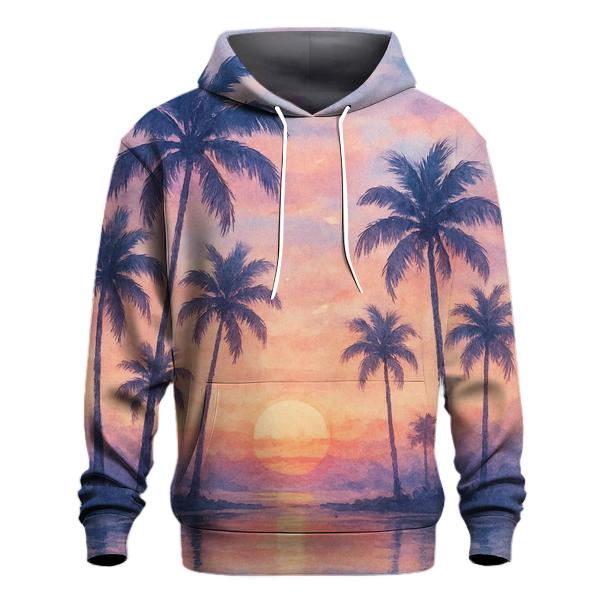 Tropical Echo Horizon custom hoodies