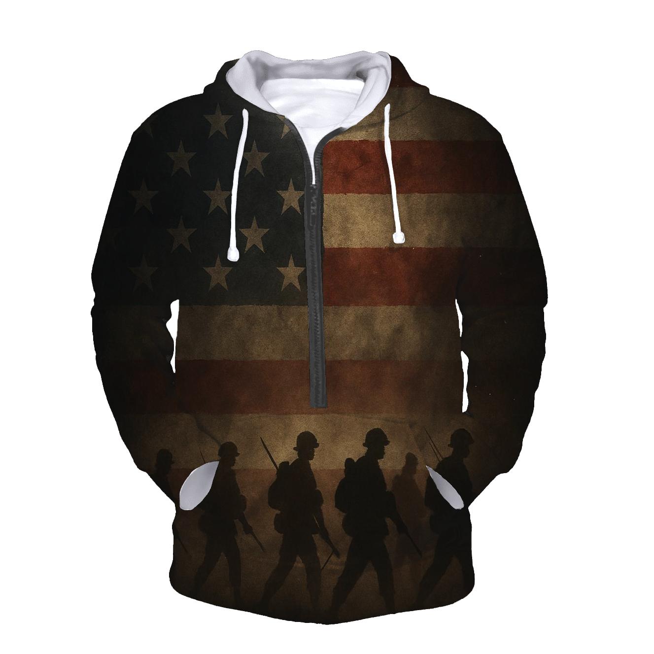 Phantom Platoon Flag hoodies fashion