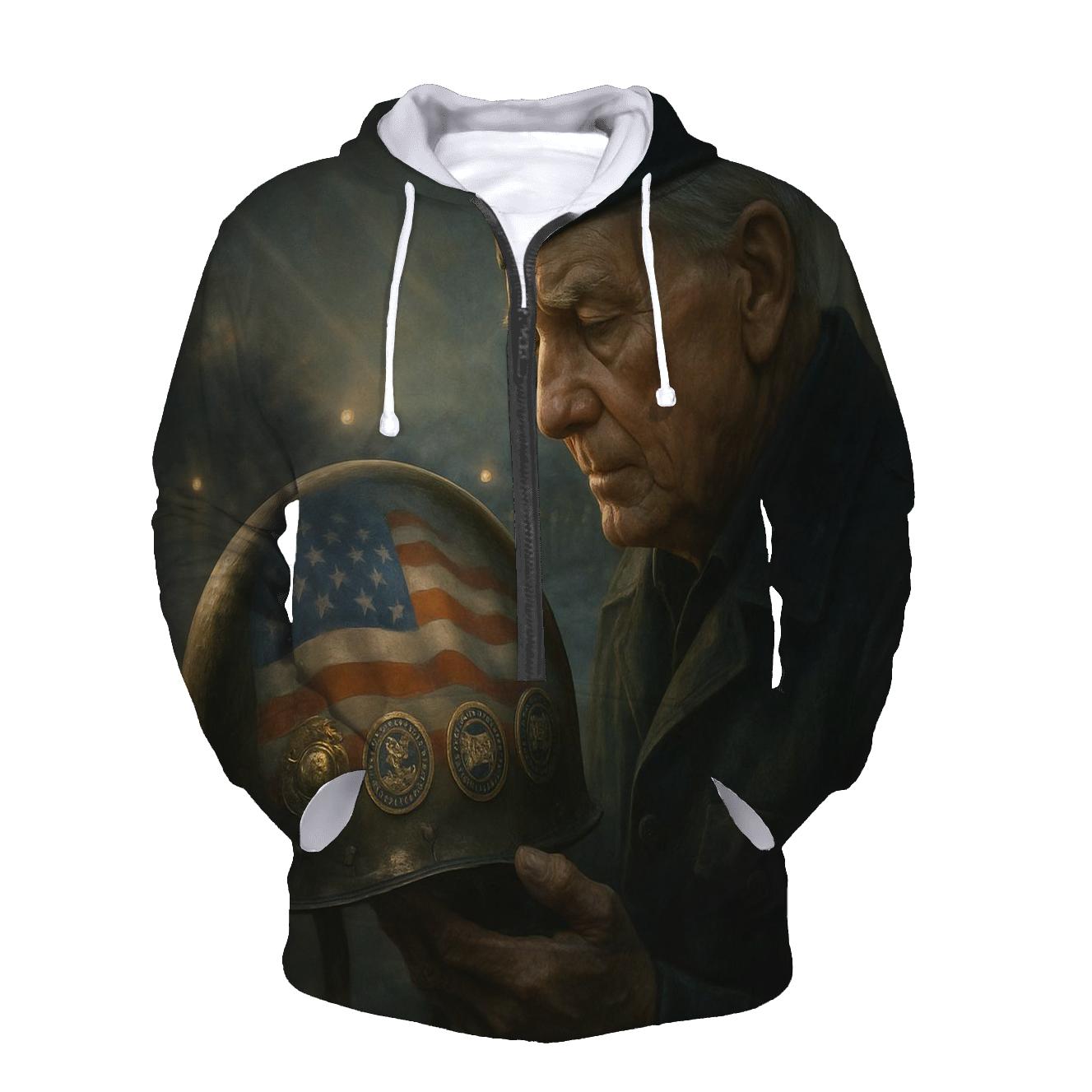 Valor Reflection printed hoodies