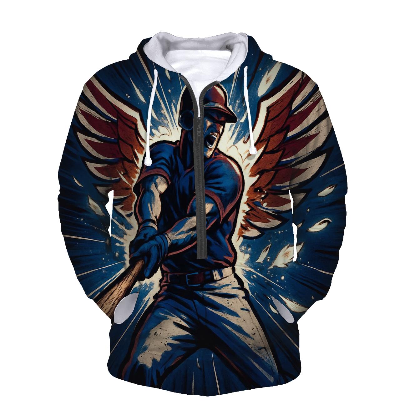 Winged Batter Blue Jays Edition pullover hoodies