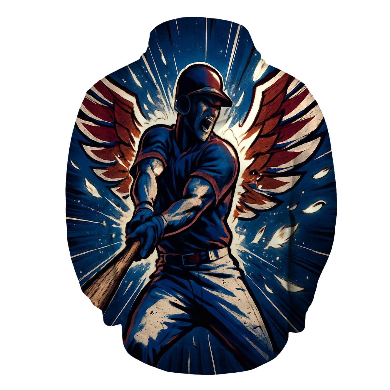 Winged Batter Blue Jays Edition pullover hoodies