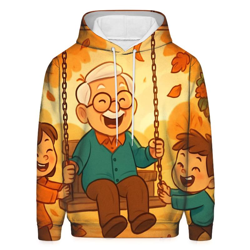 Sunlit Leaf Swing hoodie trends
