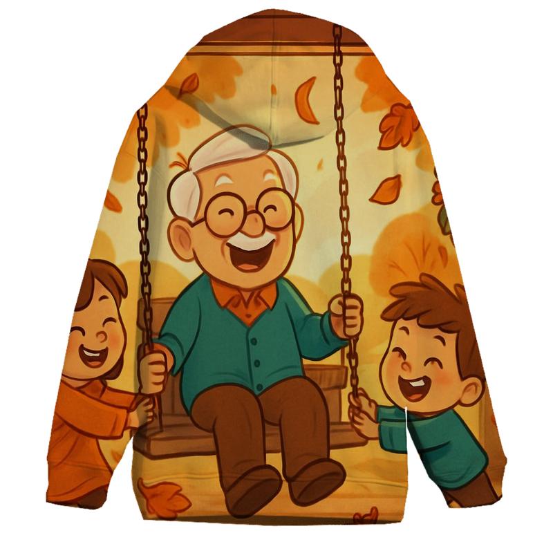 Sunlit Leaf Swing hoodie trends