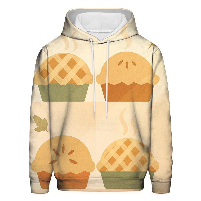 Patchwork Pie Party designer hoodies