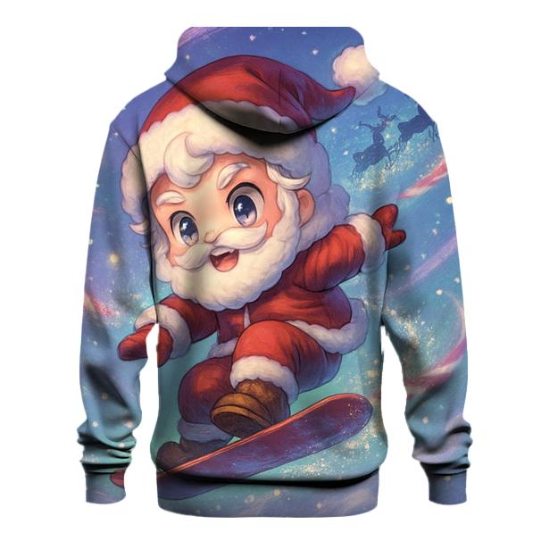 Zero Gravity Snowboard Santa pullover hoodies