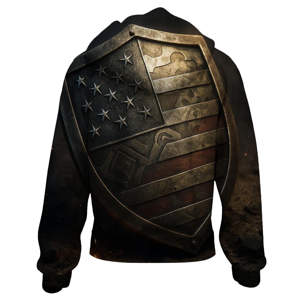 Flagforge Shield hoodie trends