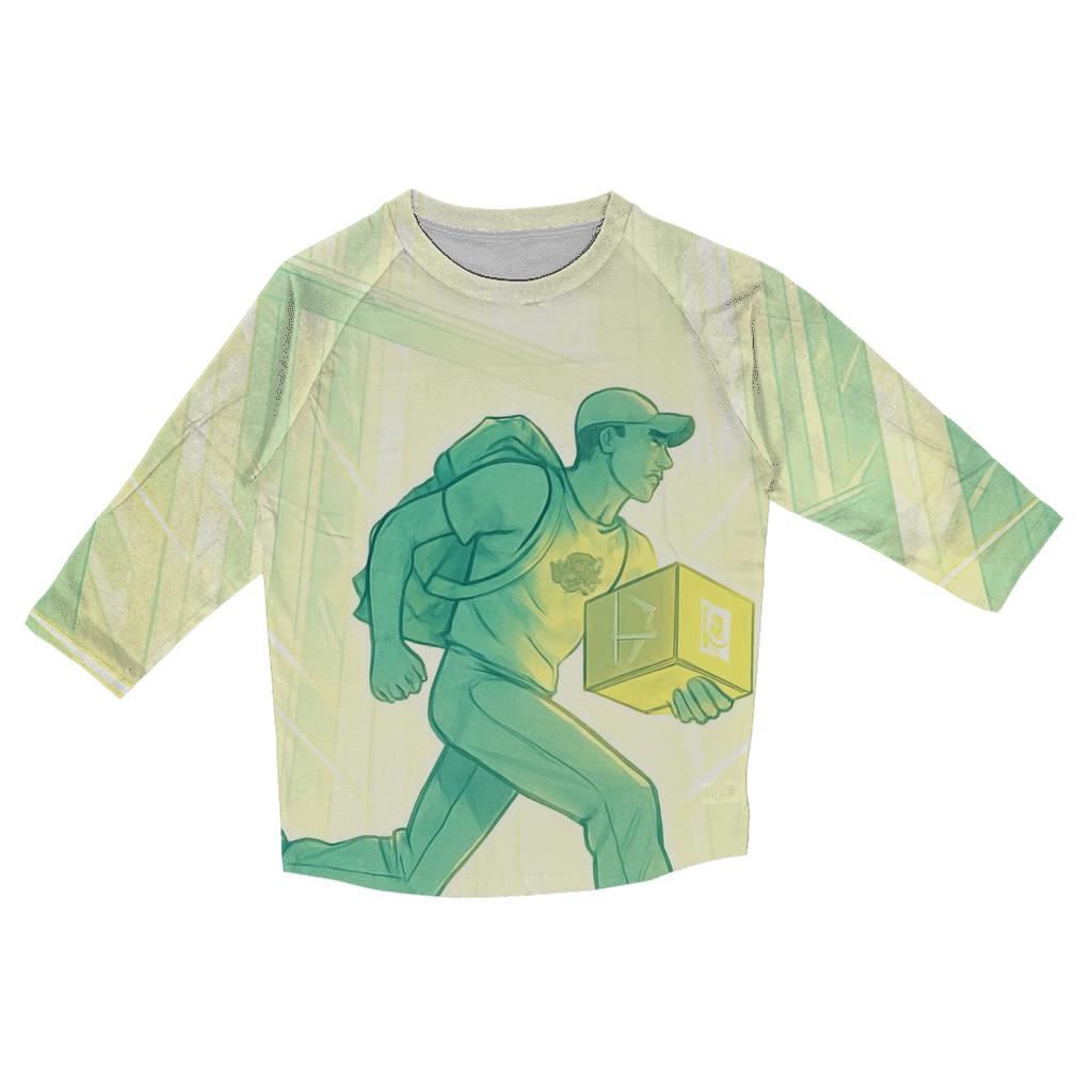 Quartz Street Runner personalized 3/4 sleeve tees