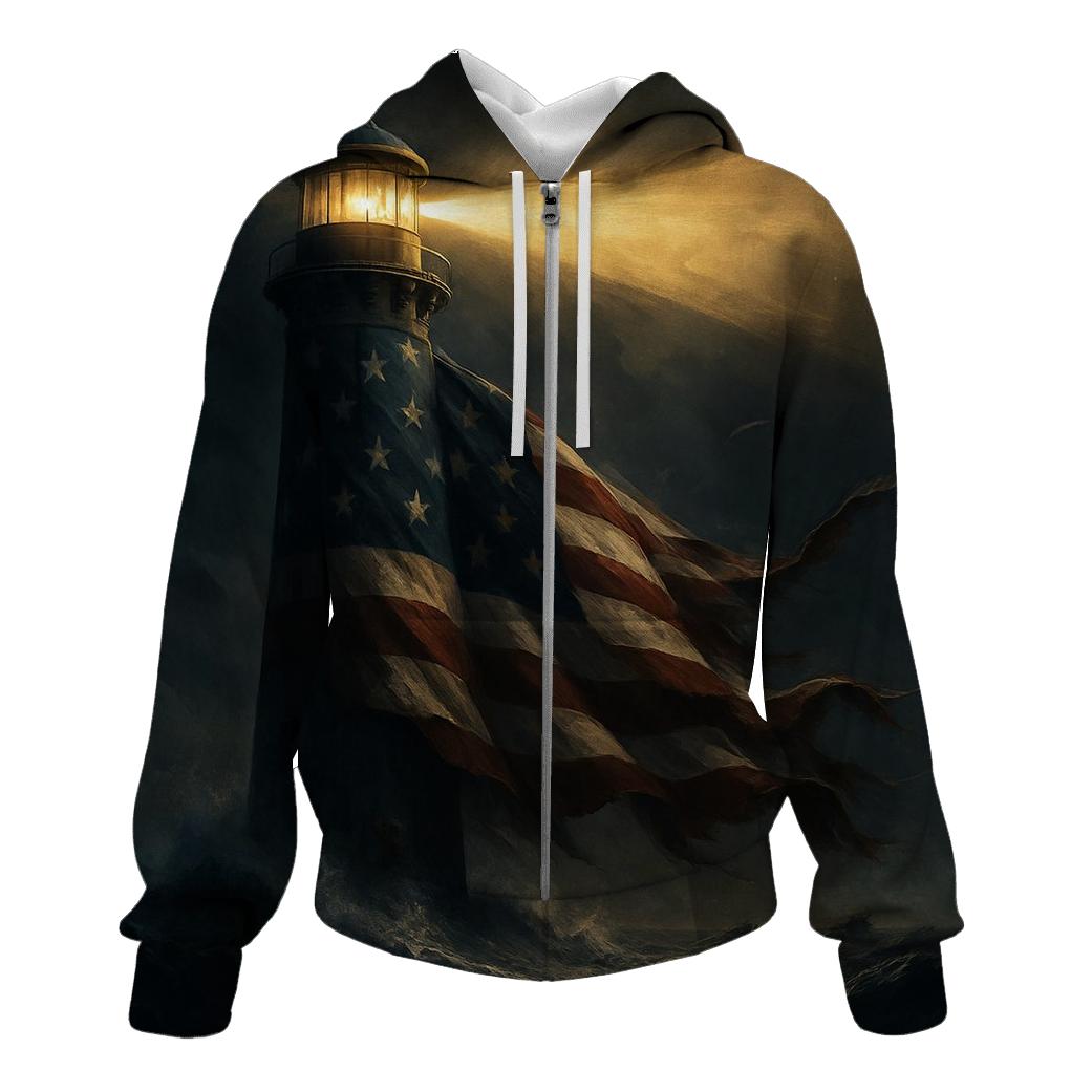 Horizon Watch Beacon printed hoodies