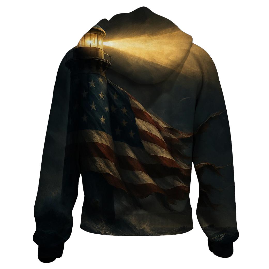 Horizon Watch Beacon printed hoodies