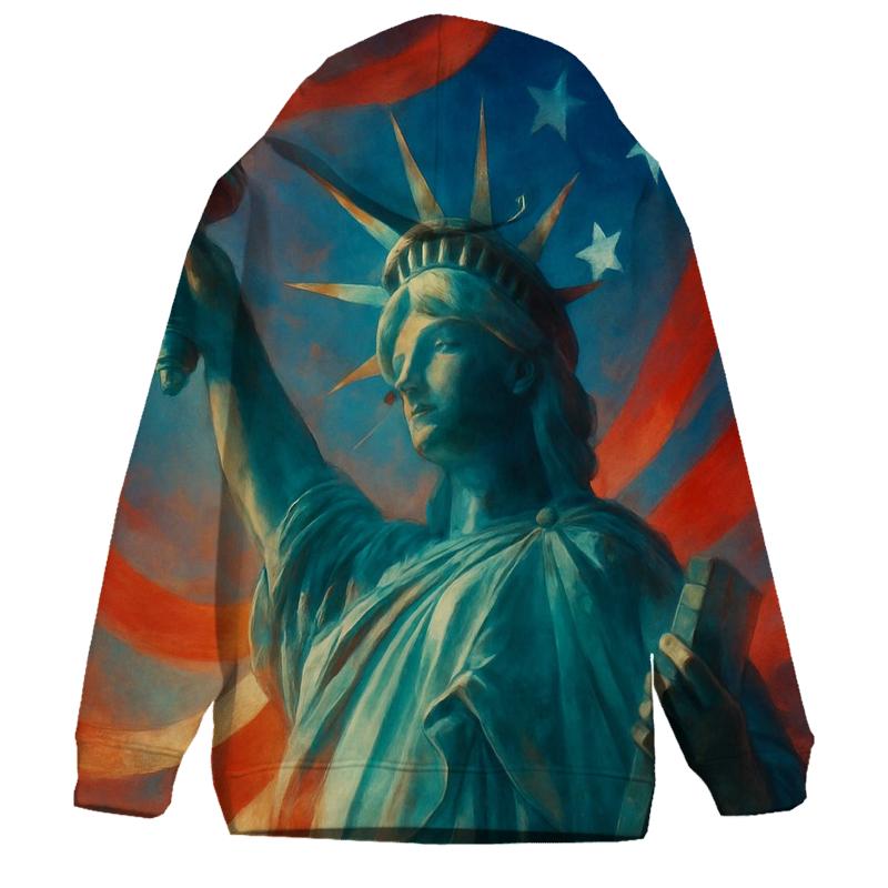 Liberty Radiant Banner custom hoodies