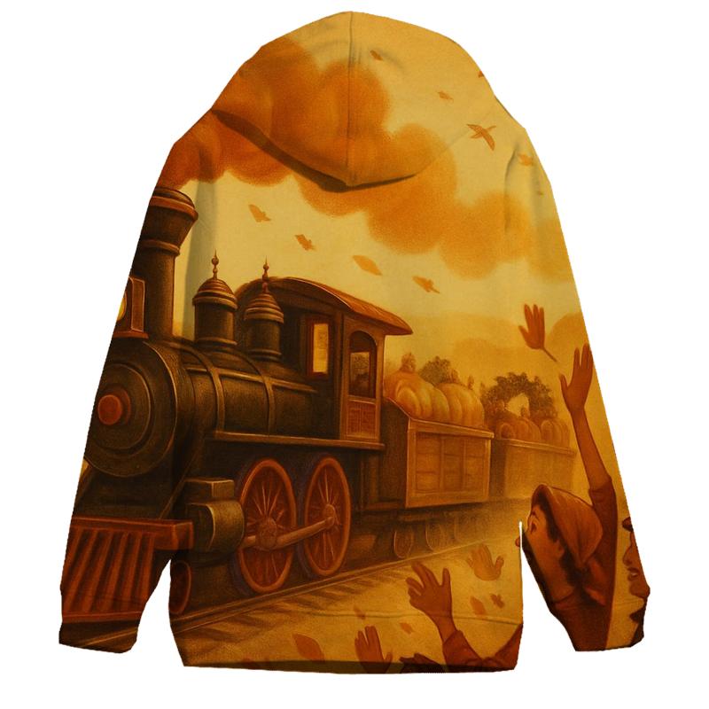 Grateful Harvest Train hoodie designs