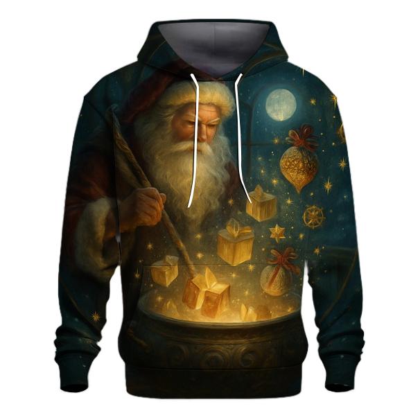 Midnight Gift Alchemist Santa designer hoodies