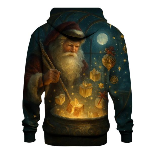 Midnight Gift Alchemist Santa designer hoodies