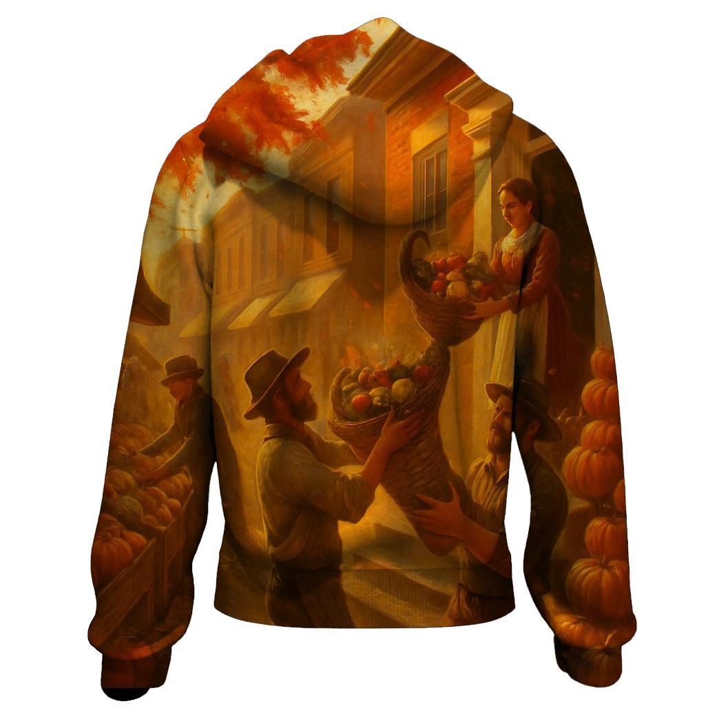 Cobblestone Market Harvest custom hoodies