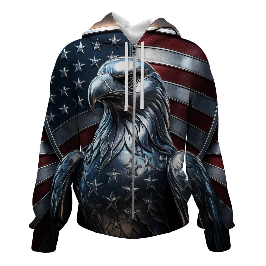 Iron Eagle Standard printed hoodies