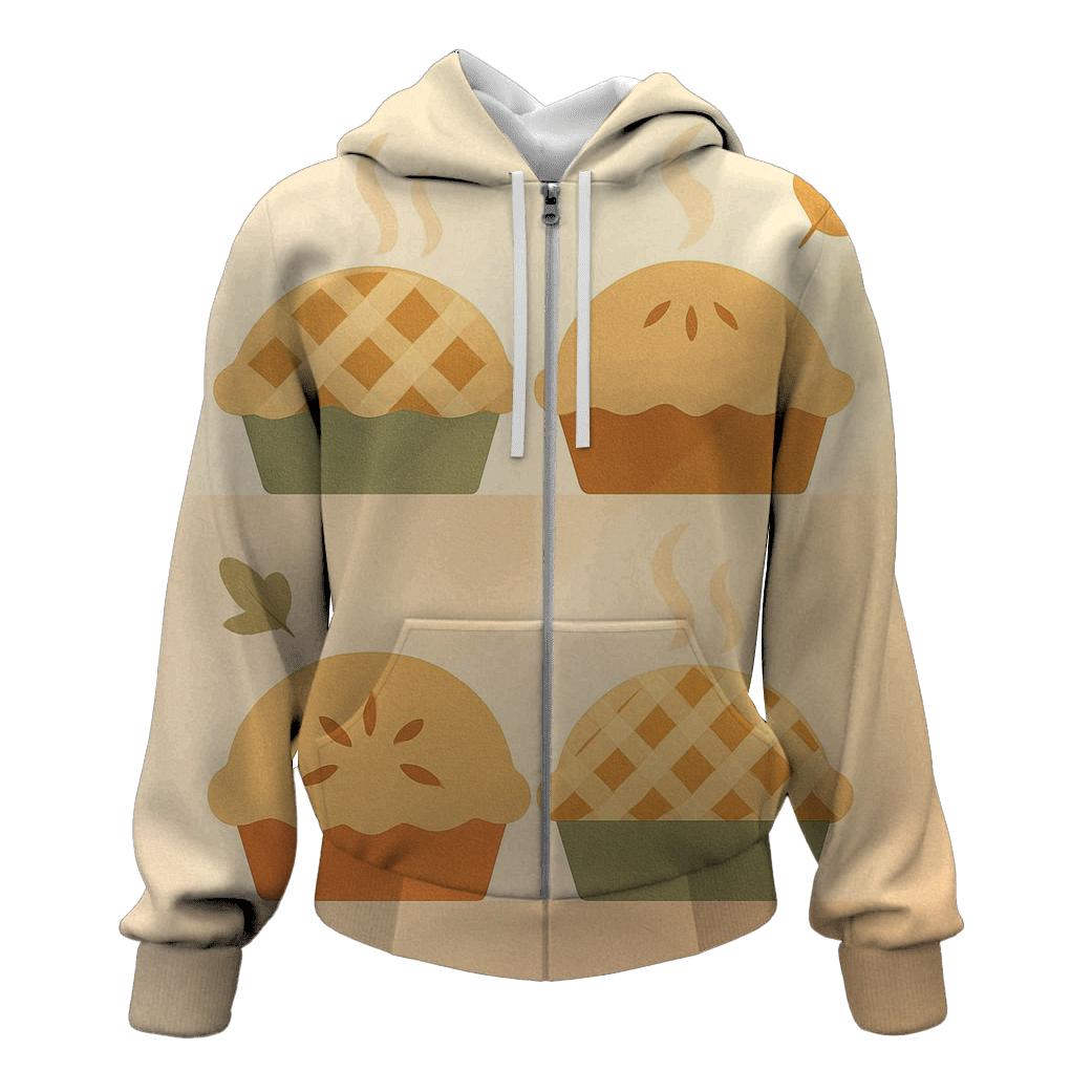 Patchwork Pie Party hoodie styles