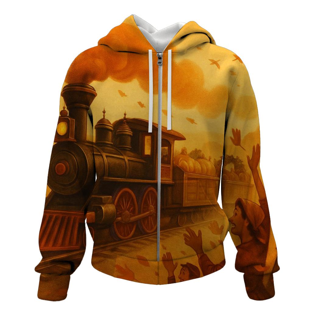 Grateful Harvest Train custom hoodies