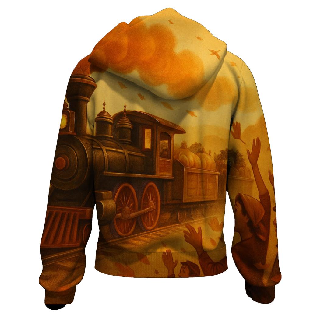 Grateful Harvest Train custom hoodies