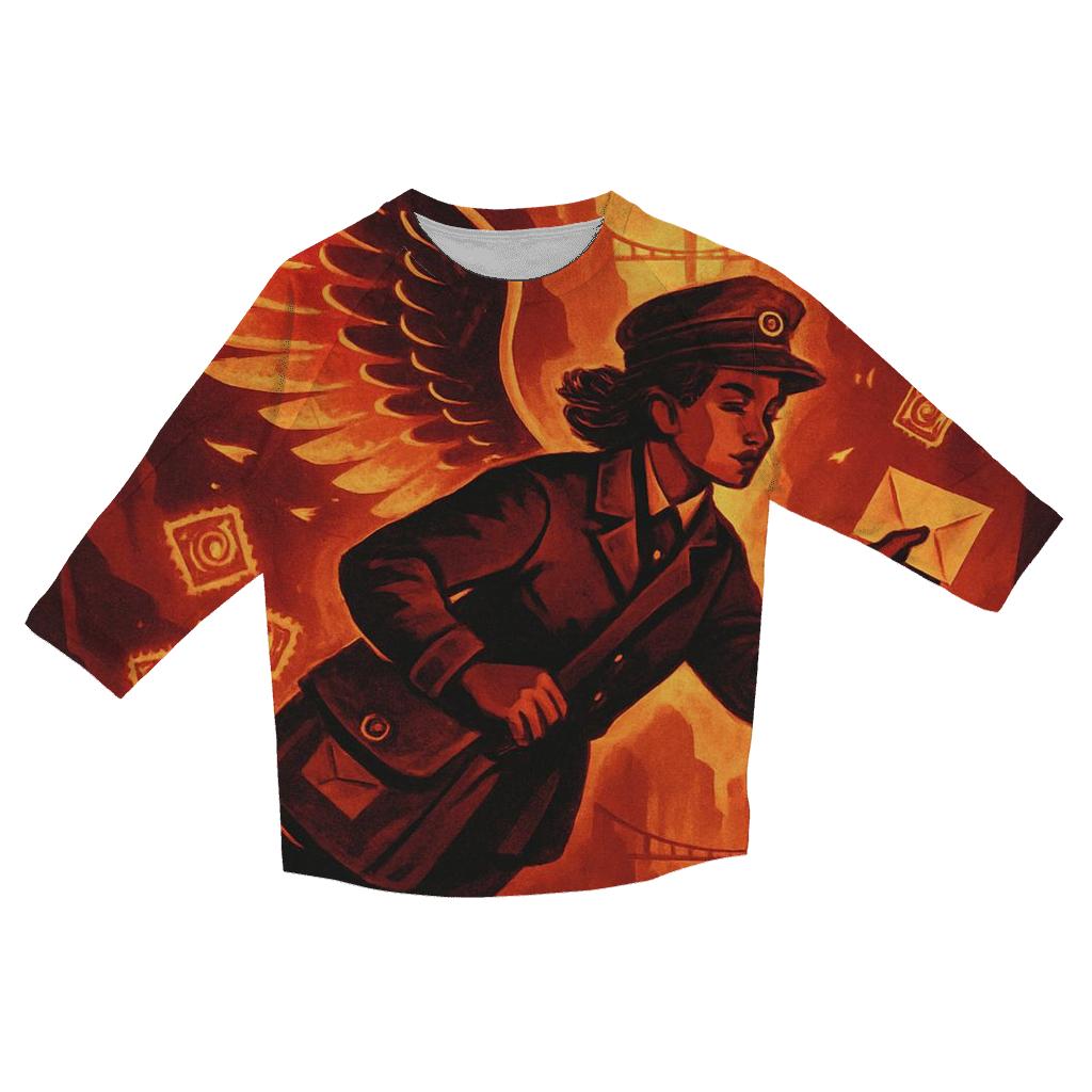 Emberwing Postmistress stylish quarter sleeve tops