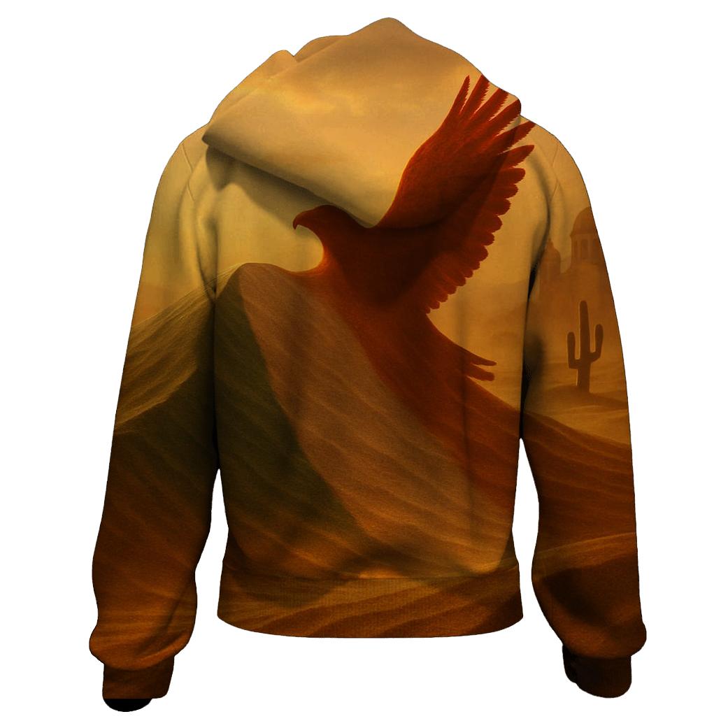 Mexico Desert Silhouette hoodies fashion