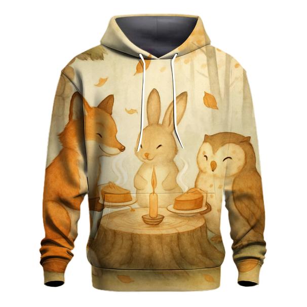 Woodland Pie Circle designer hoodies