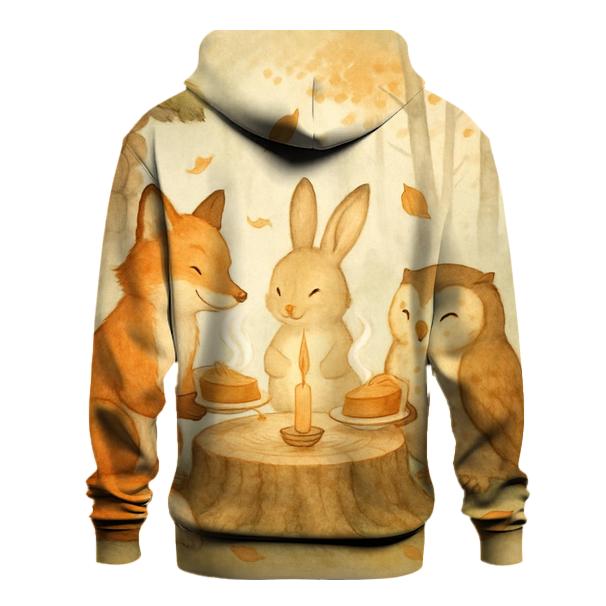 Woodland Pie Circle designer hoodies