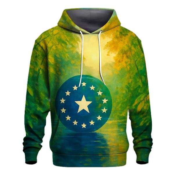 Brazil Amazon Mosaic hoodie trends