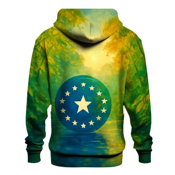 Brazil Amazon Mosaic hoodie trends