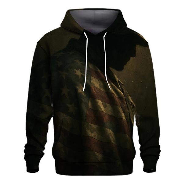 Camouflage Valor Wrap embroidered hoodies