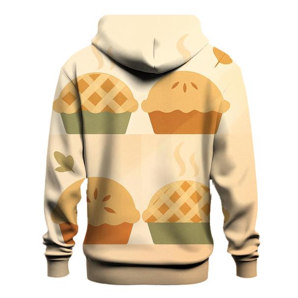 Patchwork Pie Party printed hoodies