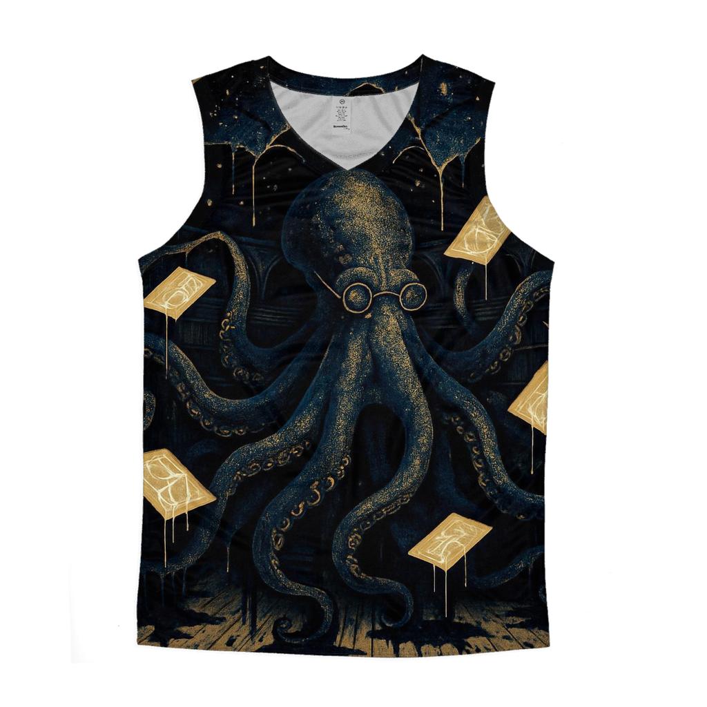 Inkstorm Librarian Kraken sports performance tank tops