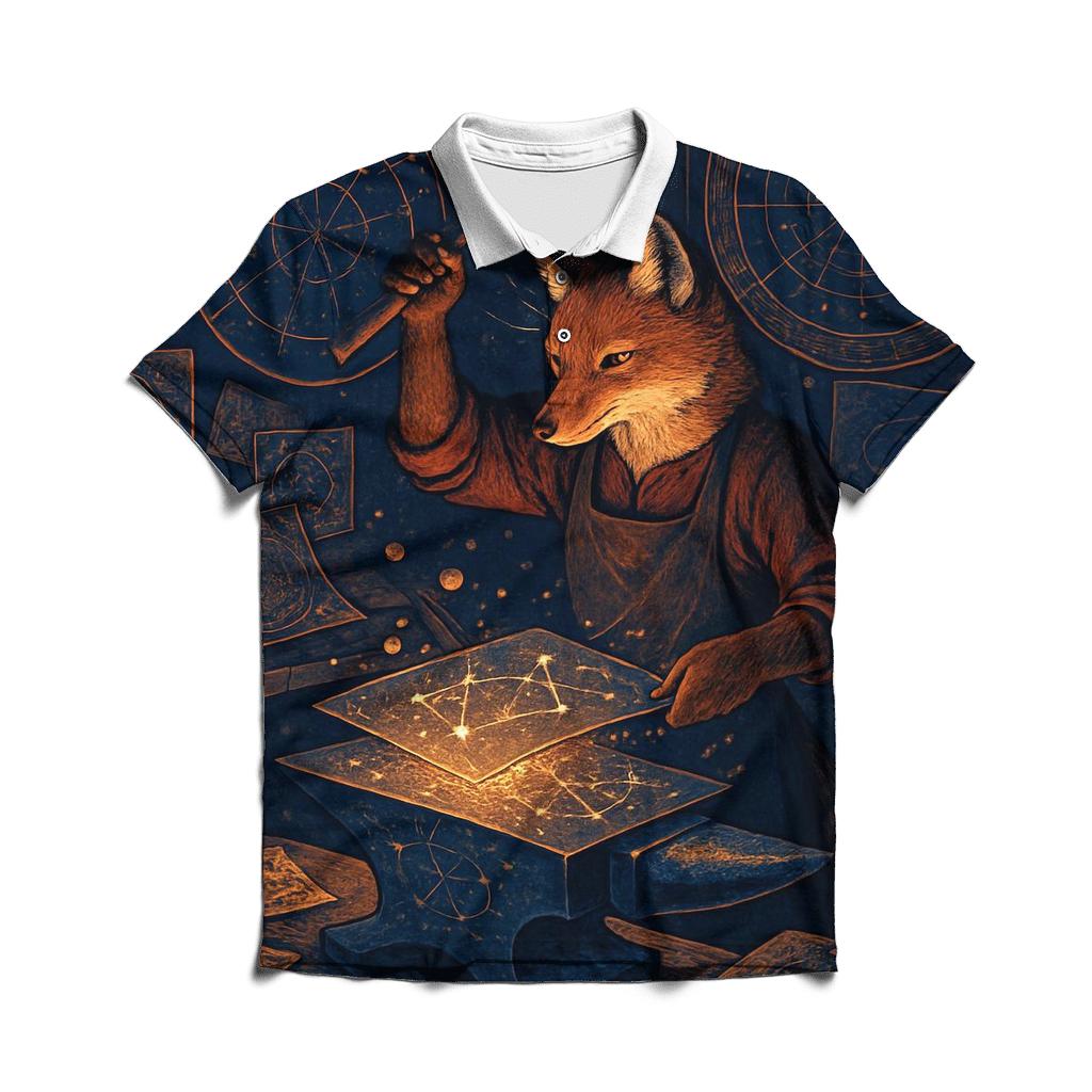 Starforge Cartographer Fox personalized polo shirts