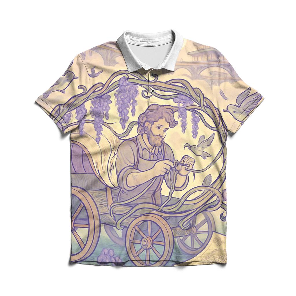 Wisteria Sky Cartwright casual sports polo shirts