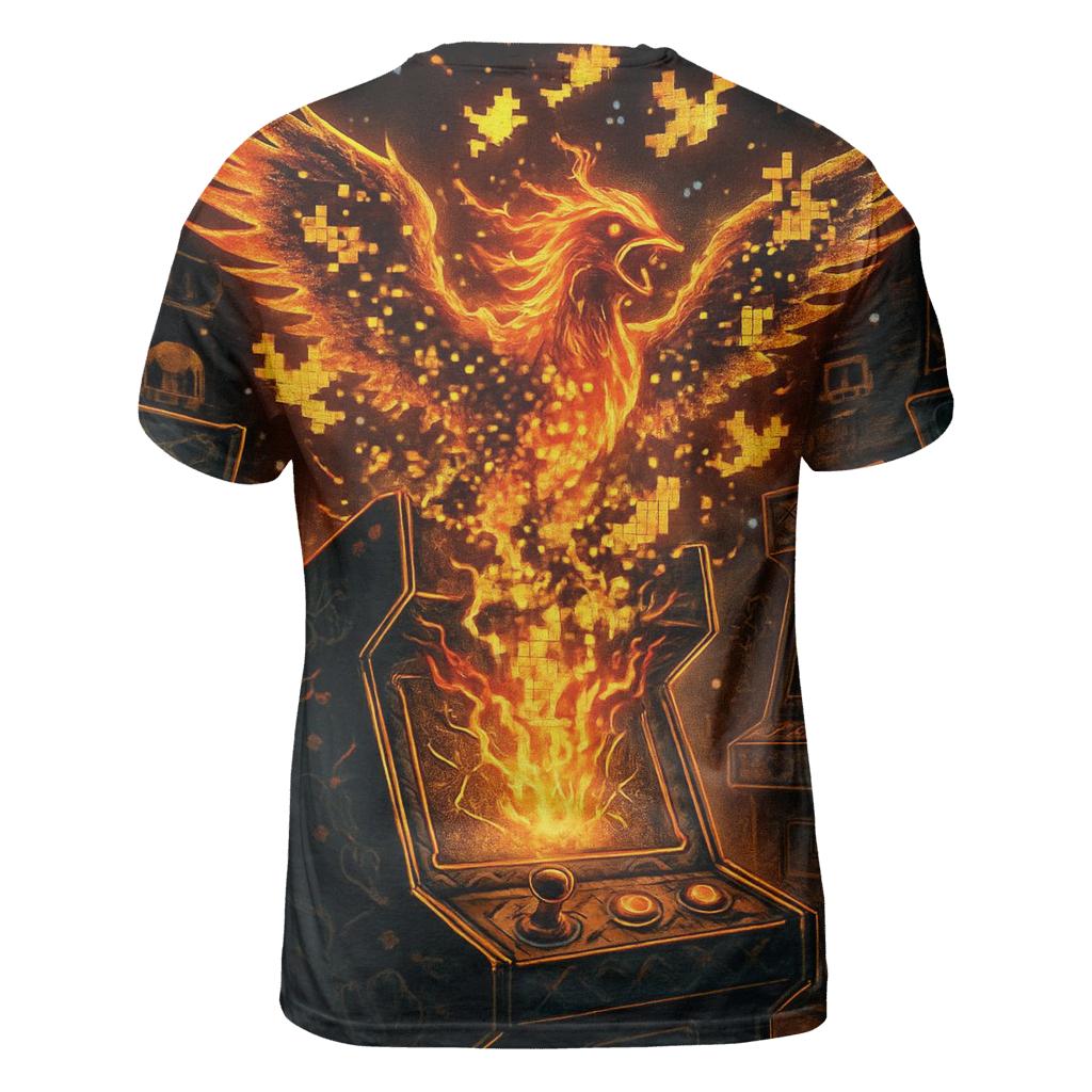 Phoenix Arcade Riot custom all-over print shirts